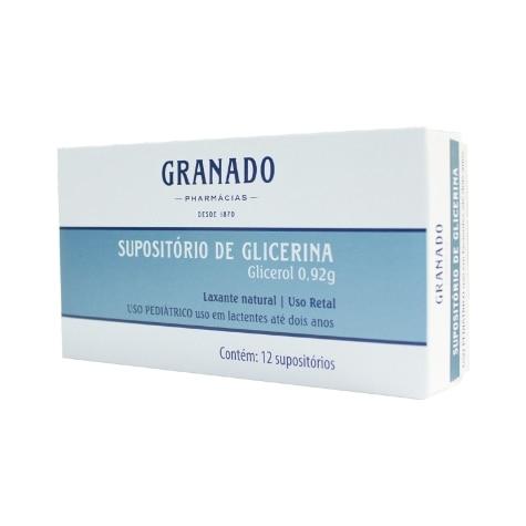 Supositório de Glicerina Granado para Lactentes 12 Unidades - Imagem 1