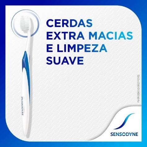 Escova Dental Sensodyne Gentle Extra Macia 2 Unidades Preço Especial - Imagem 3