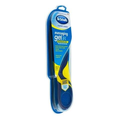 Palmilha Dr. Scholl's Massaging Dual Gel Advanced Masculino 1 Par - Imagem 3