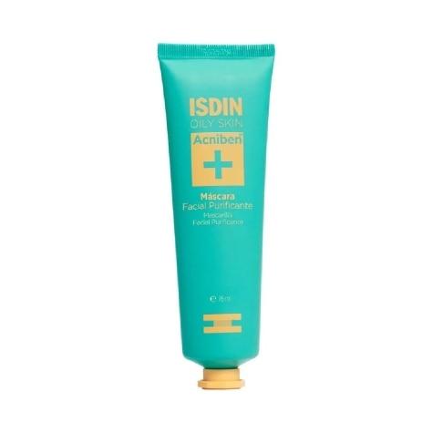 Máscara Purificante Isdin Acniben Oily Skin Facial 75ml - Imagem 1