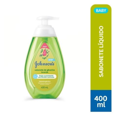 Sabonete Líquido Johnson's Baby Lavanda 400ml - Imagem 2