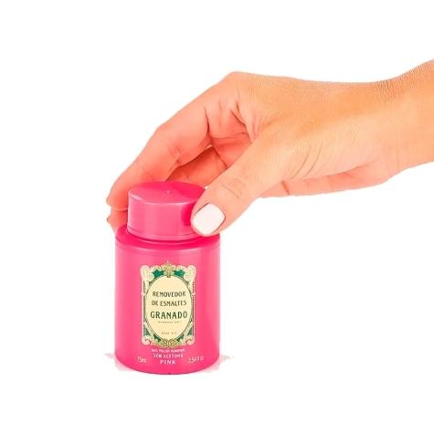 Removedor de Esmalte Granado Pink Sem Acetona 75ml - Imagem 4