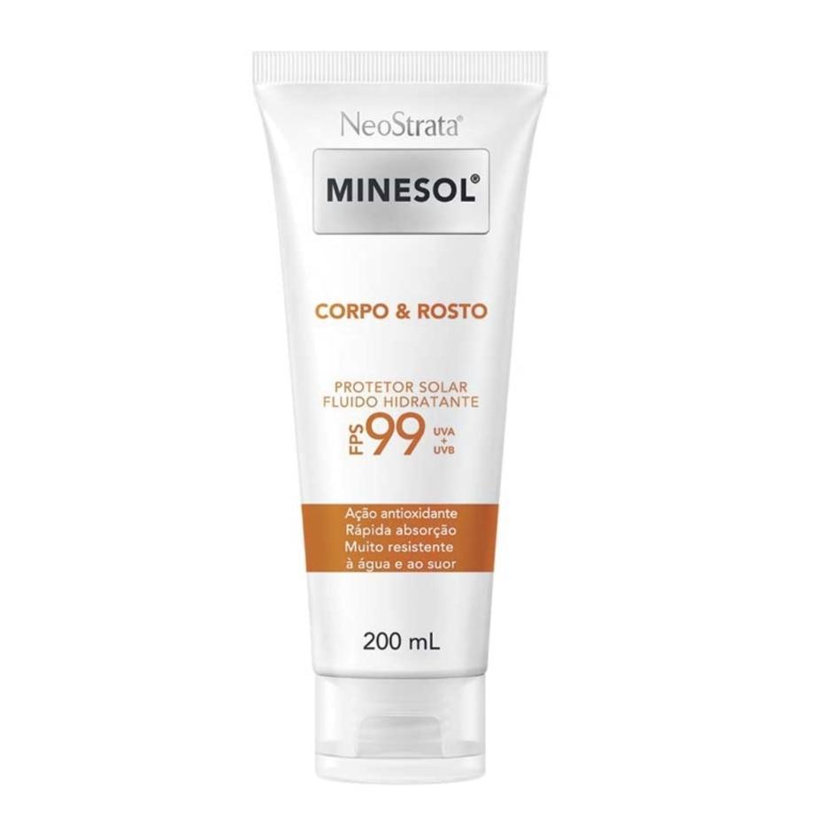Protetor Solar Facial e Corporal Neostrata Minesol FPS99 200ml
