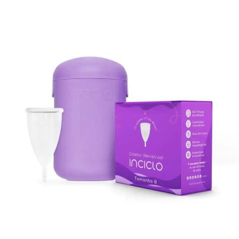 Coletor Menstrual Inciclo B + Cápsula Esterilizadora - Imagem 1