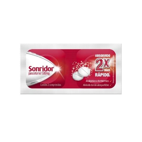 Sonridor 500mg 2 Comprimidos Efervescentes - Imagem 1