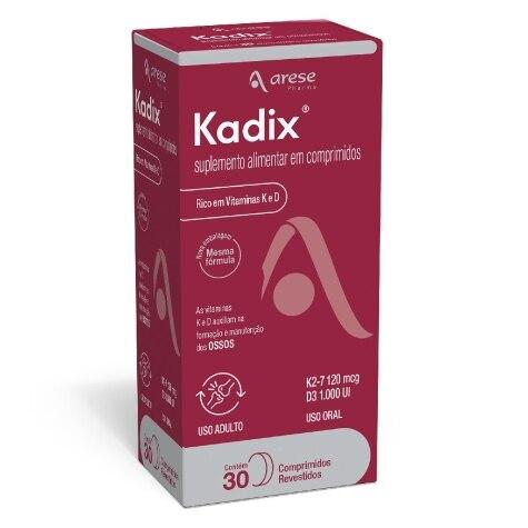 Kadix 120mcg + 1.00UI 30 Comprimidos Revestidos - Imagem 1