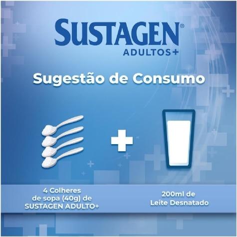 Complemento Alimentar Sustagen Adultos+ Sabor Chocolate 400g - Imagem 7