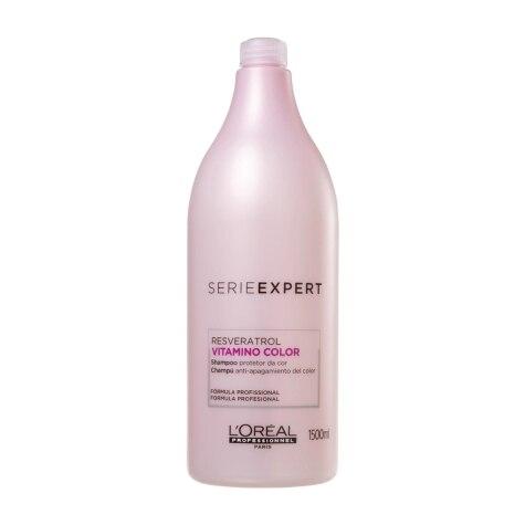 Shampoo L'Oréal Professional Paris Serie Expert Resveratrol Vitamino Color Cabelos Coloridos 1,5l - Imagem 2