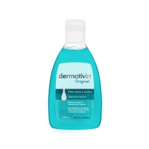 Sabonete Líquido Dermotivin Original Facial 120ml - Imagem 1