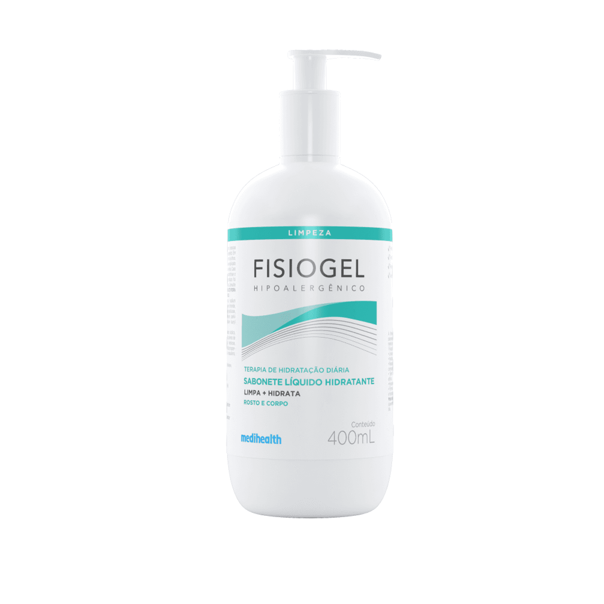 Sabonete Hidratante Liquído Fisiogel Limpeza Corporal 400ml - Imagem 1