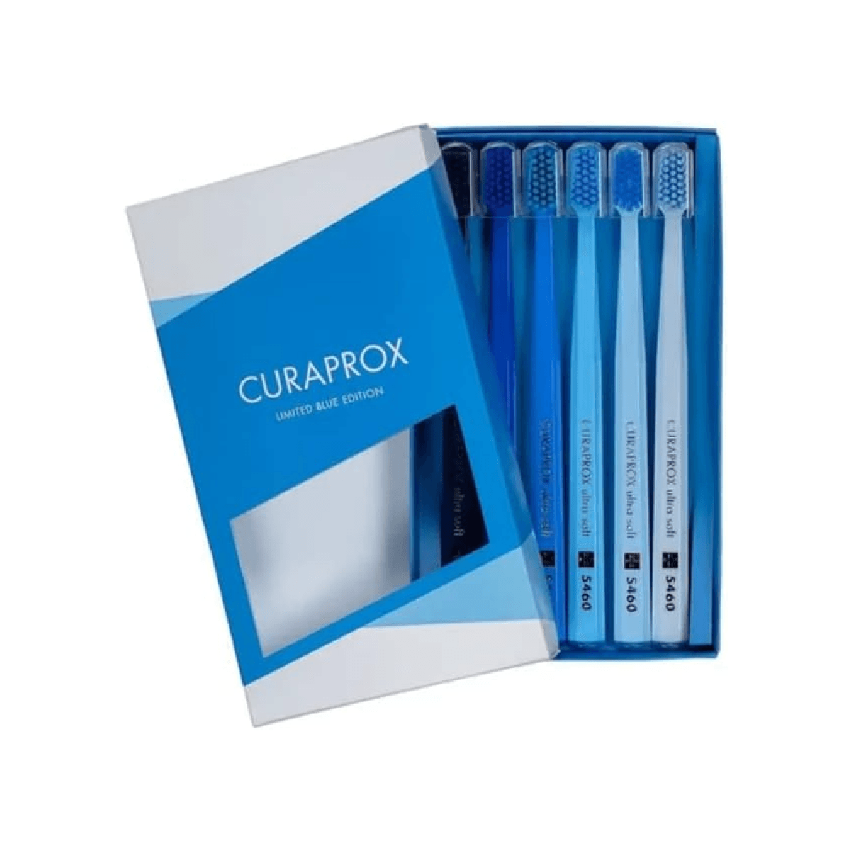 Kit Escova Dental Curaprox Blue Edition 5460 Ultrasoft 6 Unidades - Imagem 3