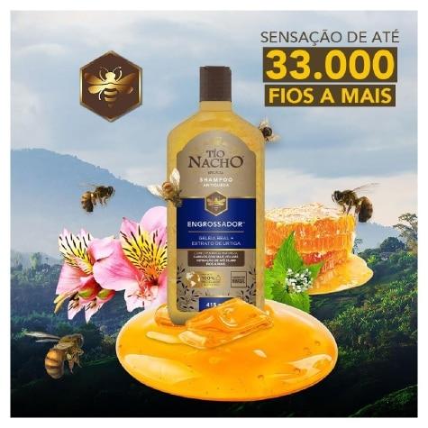 Shampoo Tio Nacho Engrossador Cabelos Finos 415ml - Imagem 6