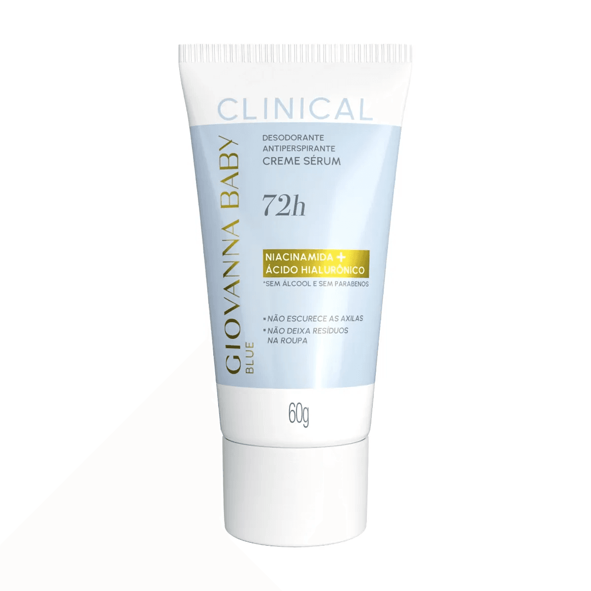 Desodorante Clinical Blue Creme Giovanna Baby Bisnaga 60G - Imagem 1