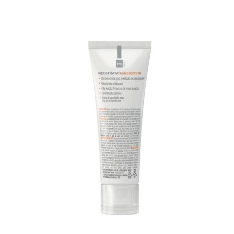 Protetor Solar Facial Neostrata Minesol Oil Control FPS70 Pele Mista a Oleosa Cor Claro 40g - Imagem 4