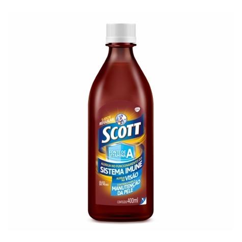 Emulsão Scott Regular 400ml - Imagem 1