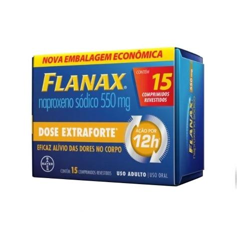 Flanax 550mg 15 Comprimidos Revestidos - Imagem 1