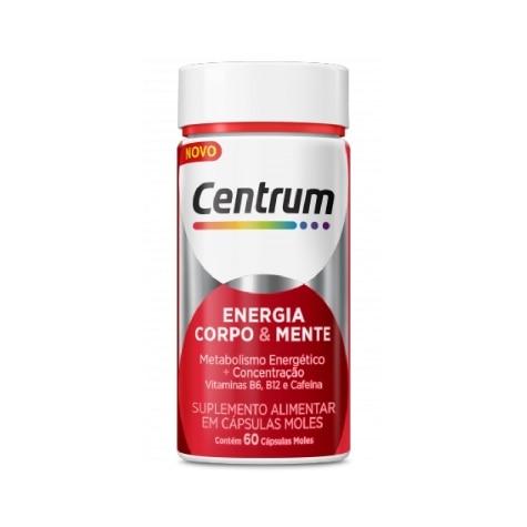 Centrum Energia Corpo & Mente 60 Cápsulas - Imagem 1