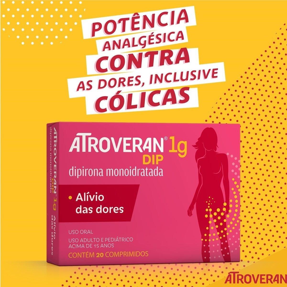 Atroveran Dip 1g 20 Comprimidos - Imagem 2