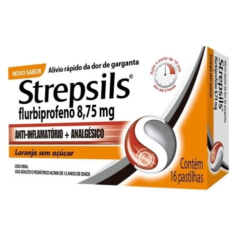 Strepsils Laranja 8,75mg 16 Pastilhas - Imagem 2