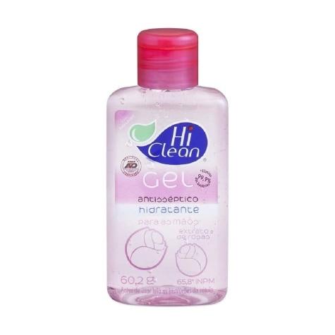 Gel Antisséptico Hidratante Hi Clean Extrato de Rosas 60,2g - Imagem 1