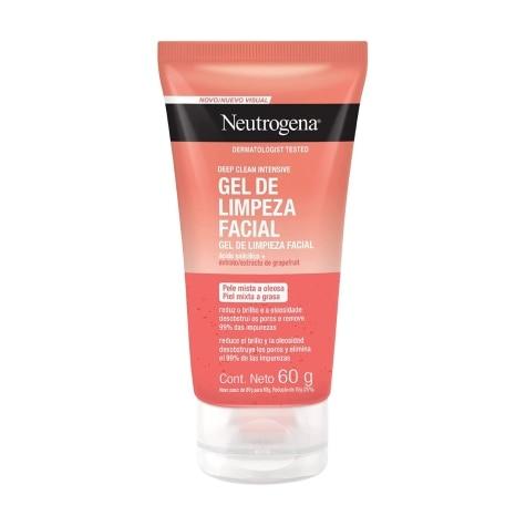 Gel de Limpeza Neutrogena Deep Clean Grapefruit Facial 60g - Imagem 1