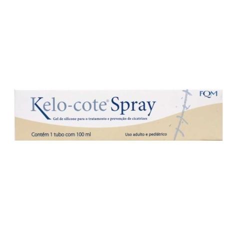 Spray Gel de Silicone Kelo-Cote Redutor de Cicatrizes Corpo 100ml - Imagem 1