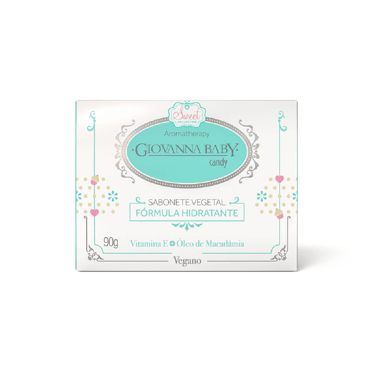 Sabonete Vegetal em Barra Giovanna Baby Candy 90g - Imagem 1