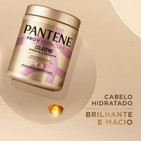 Máscara de Tratamento Pantene Colágeno Hidrata & Resgata 550ml - Imagem 4