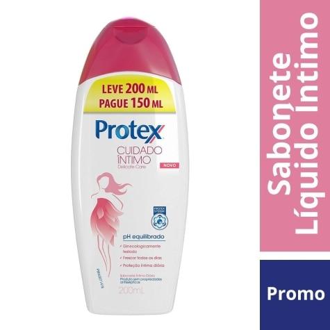 Sabonete Líquido Intímo Protex Delicate Care Leve 200ml Pague 150ml - Imagem 3