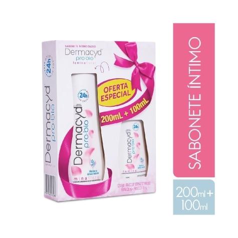 Kit Sabonete Líquido Dermacyd Femina 200ml + 100ml Oferta Especial - Imagem 2