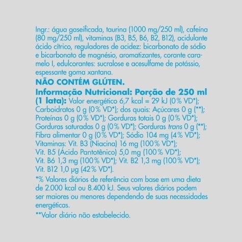 Energético Red Bull Energy Sem Açúcar 250ml - Imagem 3