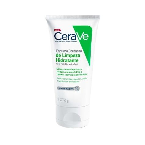 Espuma Cremosa de Limpeza Cerave Sem Perfume Facial 60g - Imagem 2