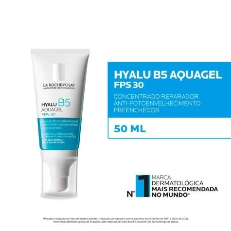 Gel Creme La Roche-Posay Aquagel Hyalu B5 FPS30 Facial 50ml - Imagem 2