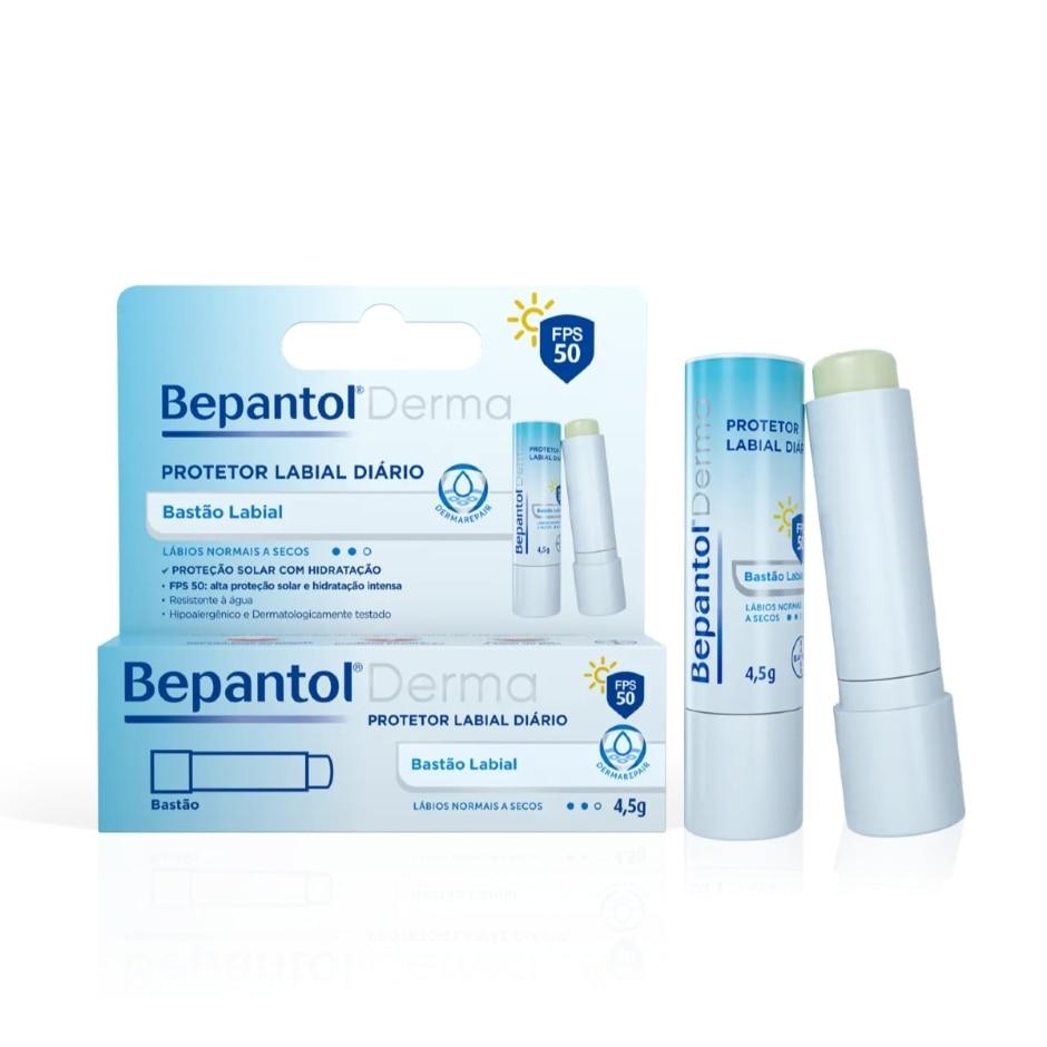 Protetor Stick Bepantol Derma FPS50 Labial 4,5g