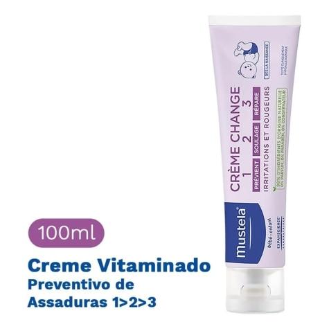 Creme Preventivo de Assaduras Mustela 123 110g - Imagem 2