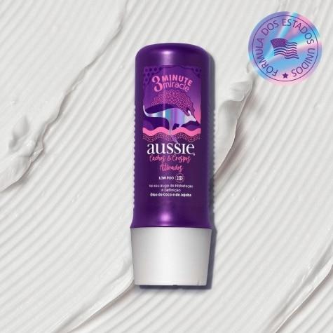 Creme de Tratamento Aussie 3 Minute Miracle Cachos e Crespos 236ml - Imagem 3