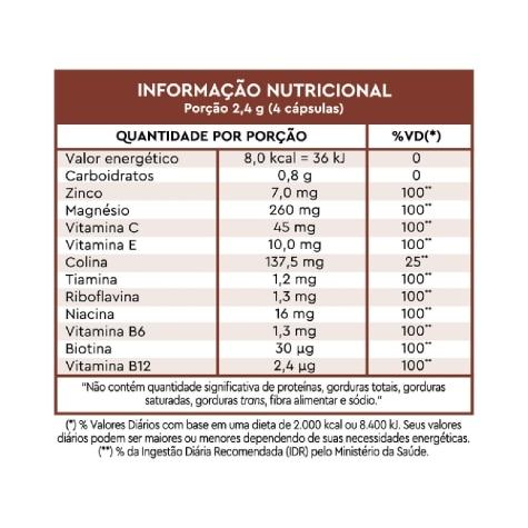 Lavitan Maca Peruana Viron 60 Cápsulas - Imagem 3