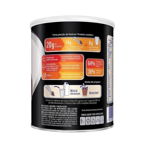 Suplemento Alimentar Nutren Protein Sabor Baunilha 400g - Imagem 4