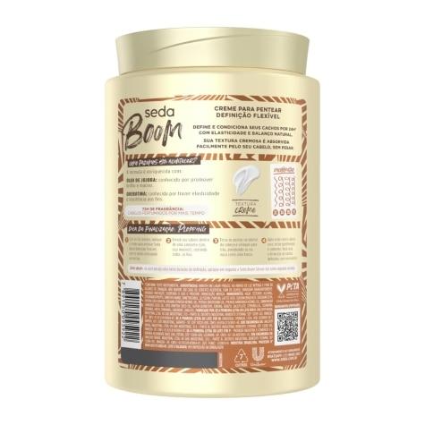 Creme para Pentear Seda Boom Definição Flexível 1kg - Imagem 3
