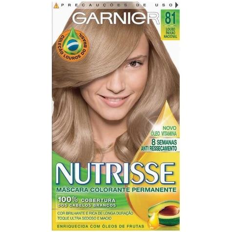 Tintura Nutrisse Garnier Creme 81 Louro Paixão Nacional 137ml - Imagem 1