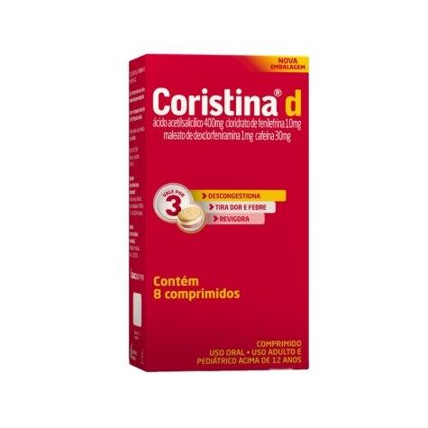 Coristina D 8 Comprimidos - Imagem 1