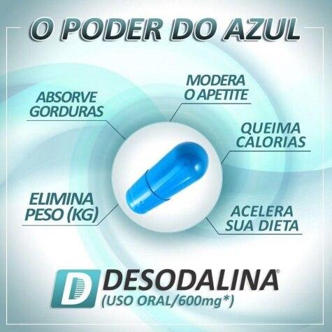 Desodalina 600mg 60 Cápsulas - Imagem 3