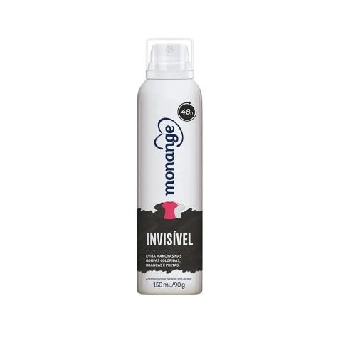 Desodorante Aerossol Monange Invisível 72h 150ml - Imagem 1