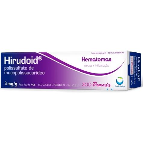 Hirudoid Pomada 3mg 40g - Imagem 1