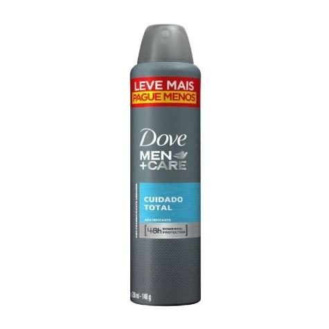 Desodorante Aerossol Dove Men +Care Cuidado Total Leve mais Pague menos 72h 250ml - Imagem 1