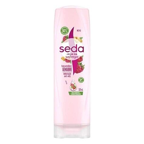 Condicionador Seda Joias da Natureza Hidratação Antinós Cabelos Danificados 325ml - Imagem 1