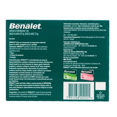 Benalet Mel e Limão 12 Pastilhas - Imagem 3