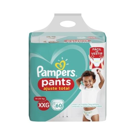 Fralda Pampers Pants XXG 60 Unidades - Imagem 1