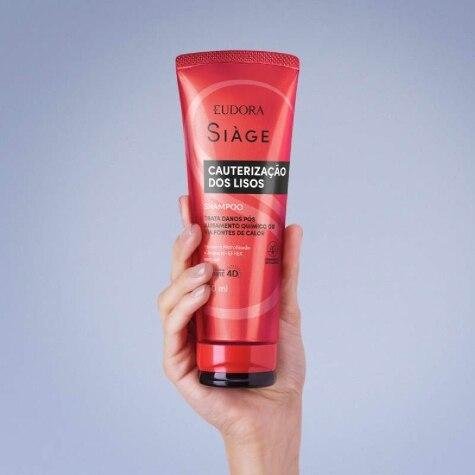 Shampoo Siàge Cauterização dos Lisos Cabelo Liso 250ml - Imagem 2