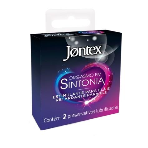Preservativo Jontex Orgasmo em Sintonia 2 Unidades - Imagem 1